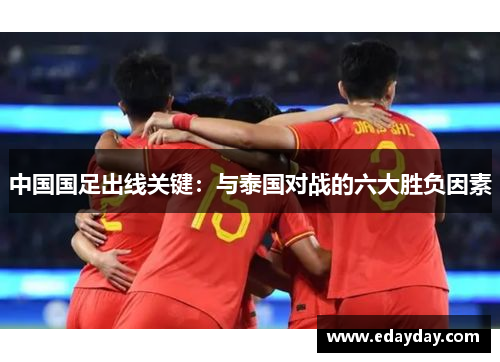 中国国足出线关键：与泰国对战的六大胜负因素